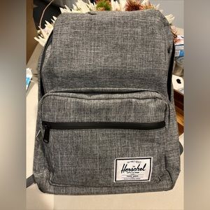 Herschel Pop Quiz Backpack 22L Raven Crosshatch Gray